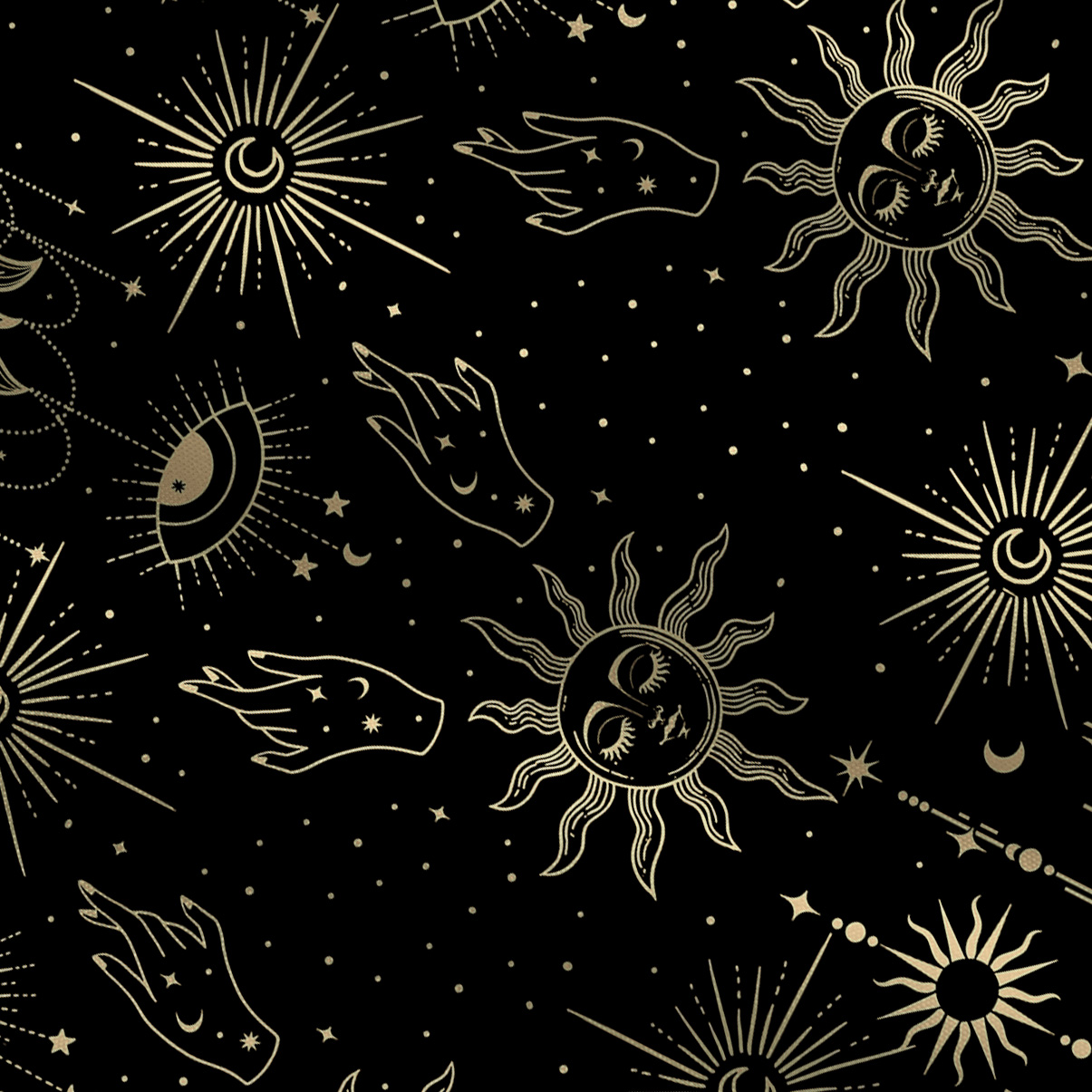 Purplehecate Solar Oracle Wide Leg Jumpsuit