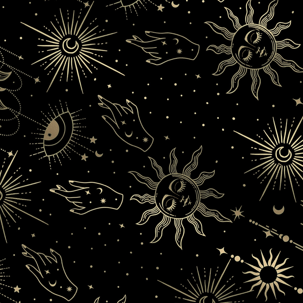 Purplehecate Solar Oracle Wide Leg Jumpsuit