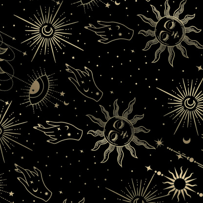 Purplehecate Solar Oracle Wide Leg Jumpsuit