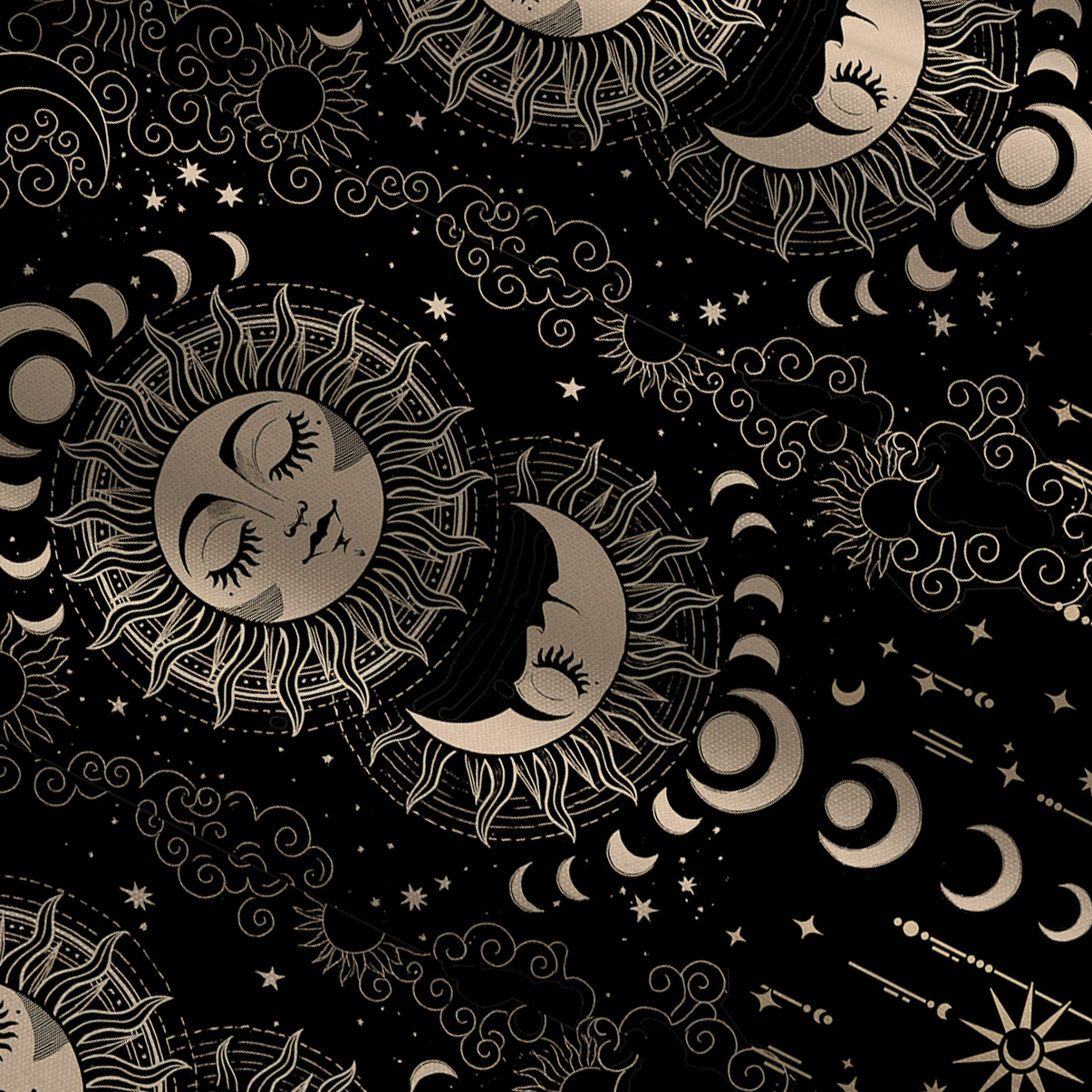 Purplehecate Lunar Eclipse Wide Leg Jumpsuit