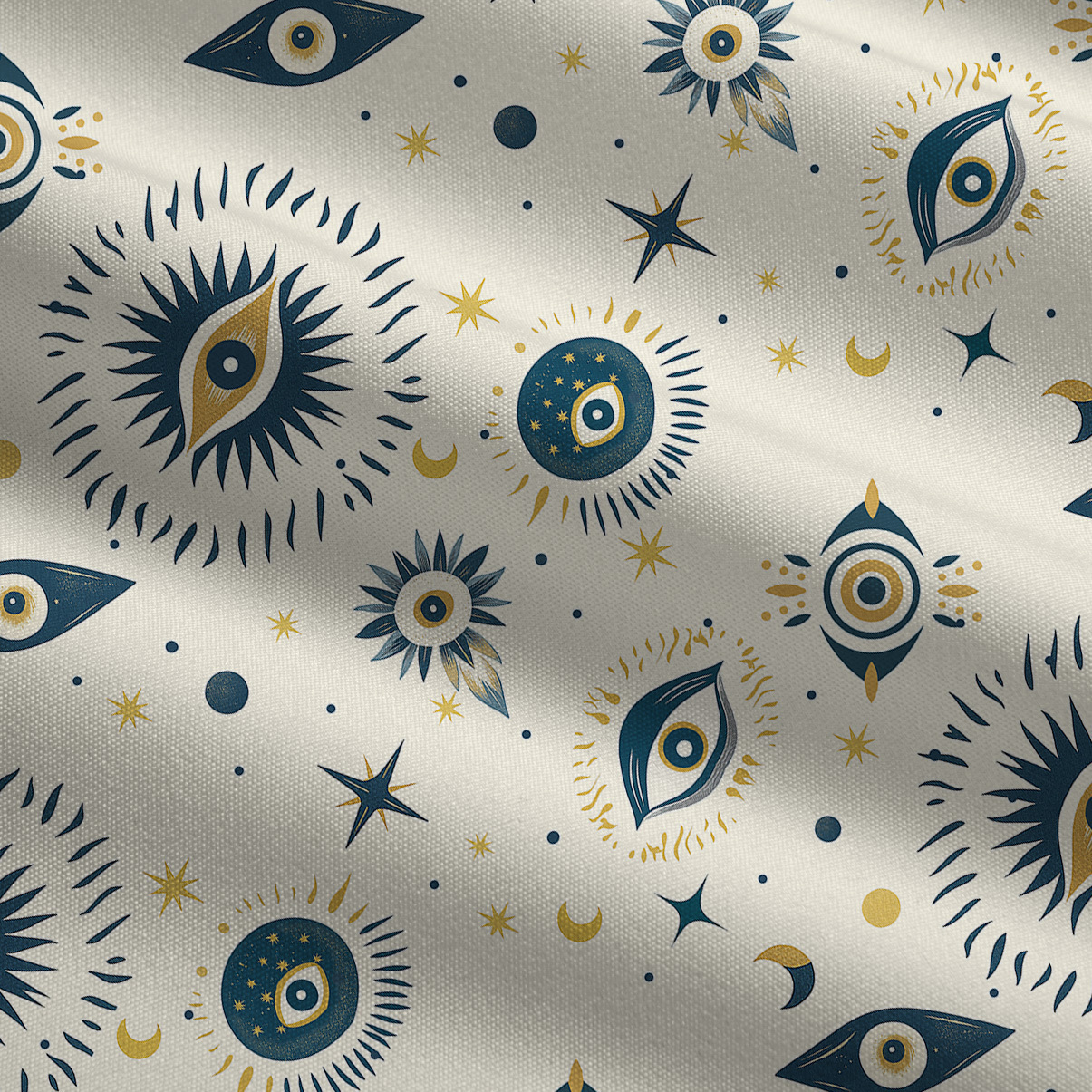 Purplehecate Sun Eye Wide Leg Jumpsuit