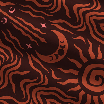 Purplehecate Solar Ritual Wide Leg Jumpsuit