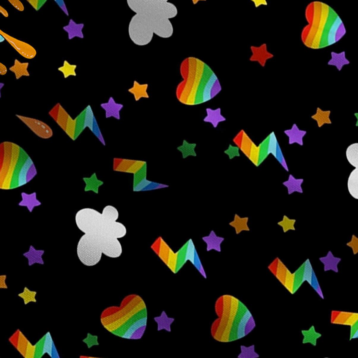 Purplehecate Rainbow Sacred Heart All Seeing Eye Pride Wide Leg Jumpsuit