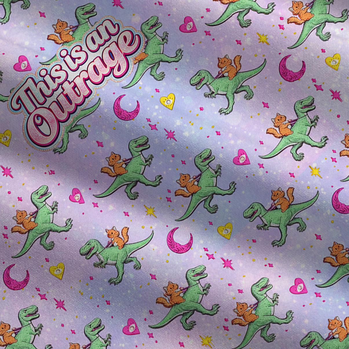 Purplehecate This is an Outrage Wide Leg Jumpsuit