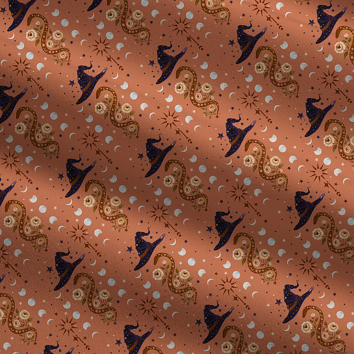 Purplehecate Witch's Enchantment Wide Leg Jumpsuit