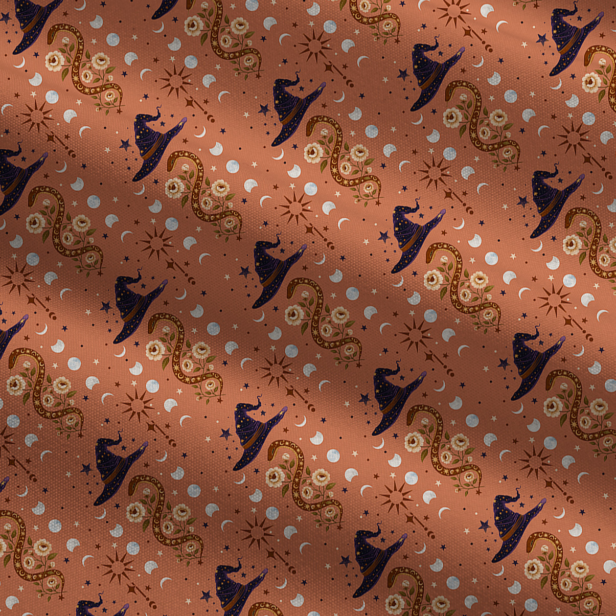 Purplehecate Witch's Enchantment Wide Leg Jumpsuit