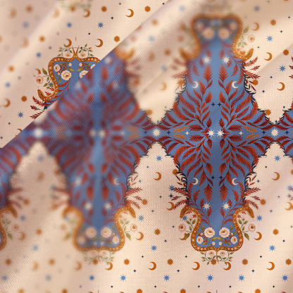 Purplehecate Celestial Ascension Satin Cross Back Mini Dress