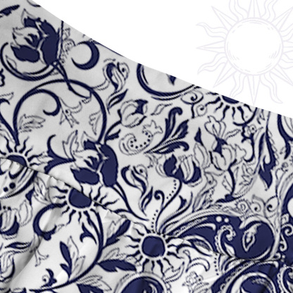 Purplehecate Midnight Star Convertible Maxi Skirt