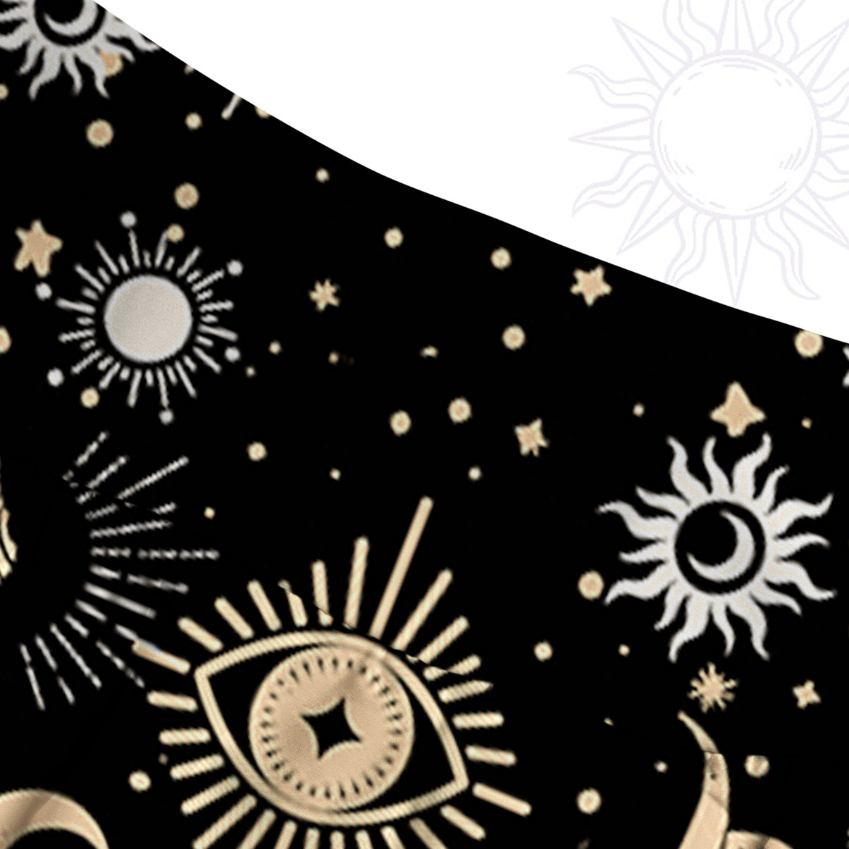 Purplehecate Divine Serpent Under the Moon Convertible Maxi Skirt