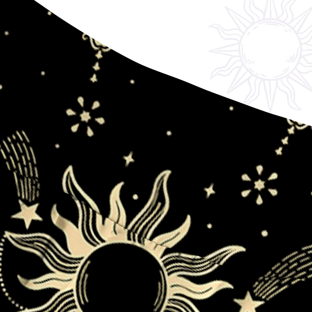 Purplehecate Solar Oracle Convertible Maxi Skirt