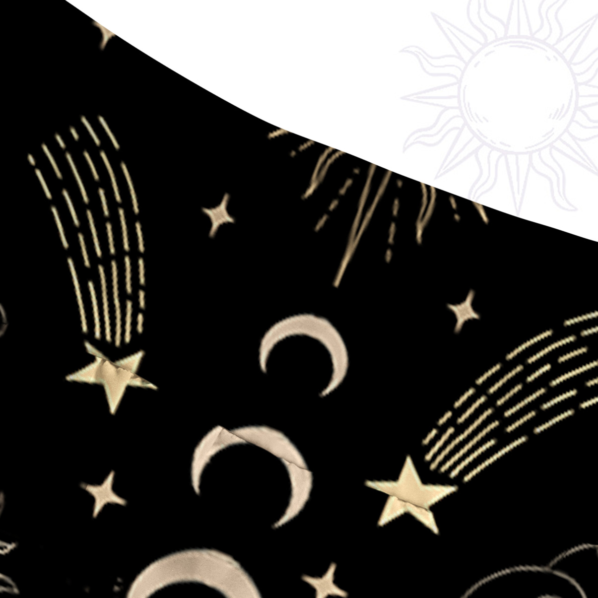 Purplehecate Lunar Eclipse Convertible Maxi Skirt