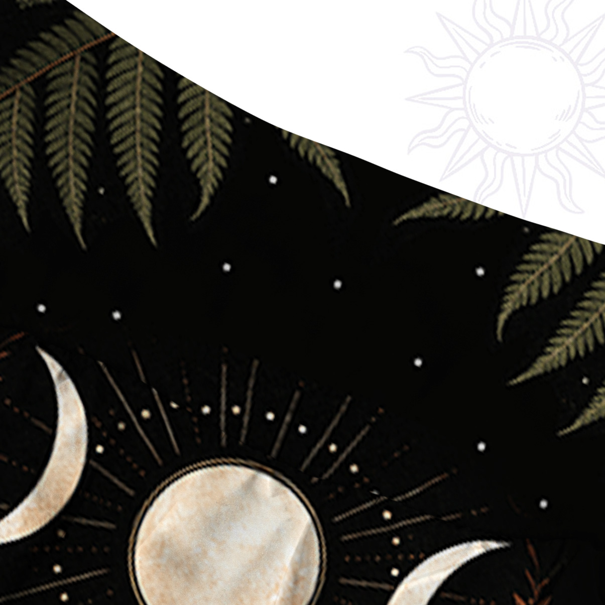 Purplehecate Moonlit Mushroom Gown Convertible Maxi Skirt