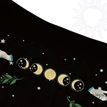 Purplehecate Moonlight Metamorphosis Convertible Maxi Skirt