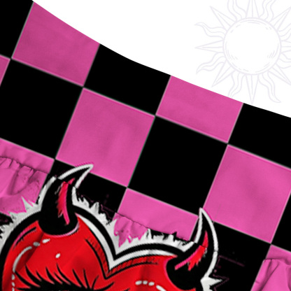 Purplehecate Heart of a Demon Convertible Maxi Skirt