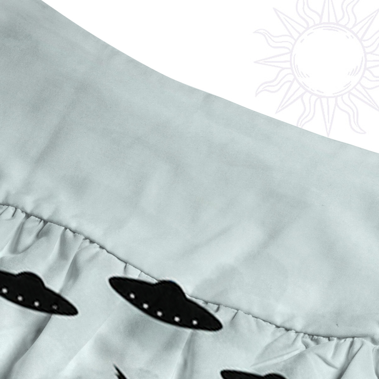 Purplehecate Alien Lake Monster Encounter Convertible Maxi Skirt