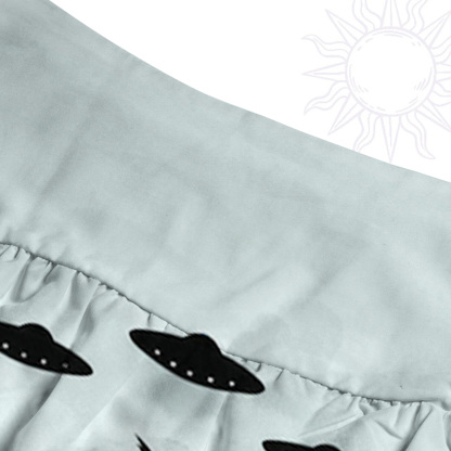 Purplehecate Alien Lake Monster Encounter Convertible Maxi Skirt