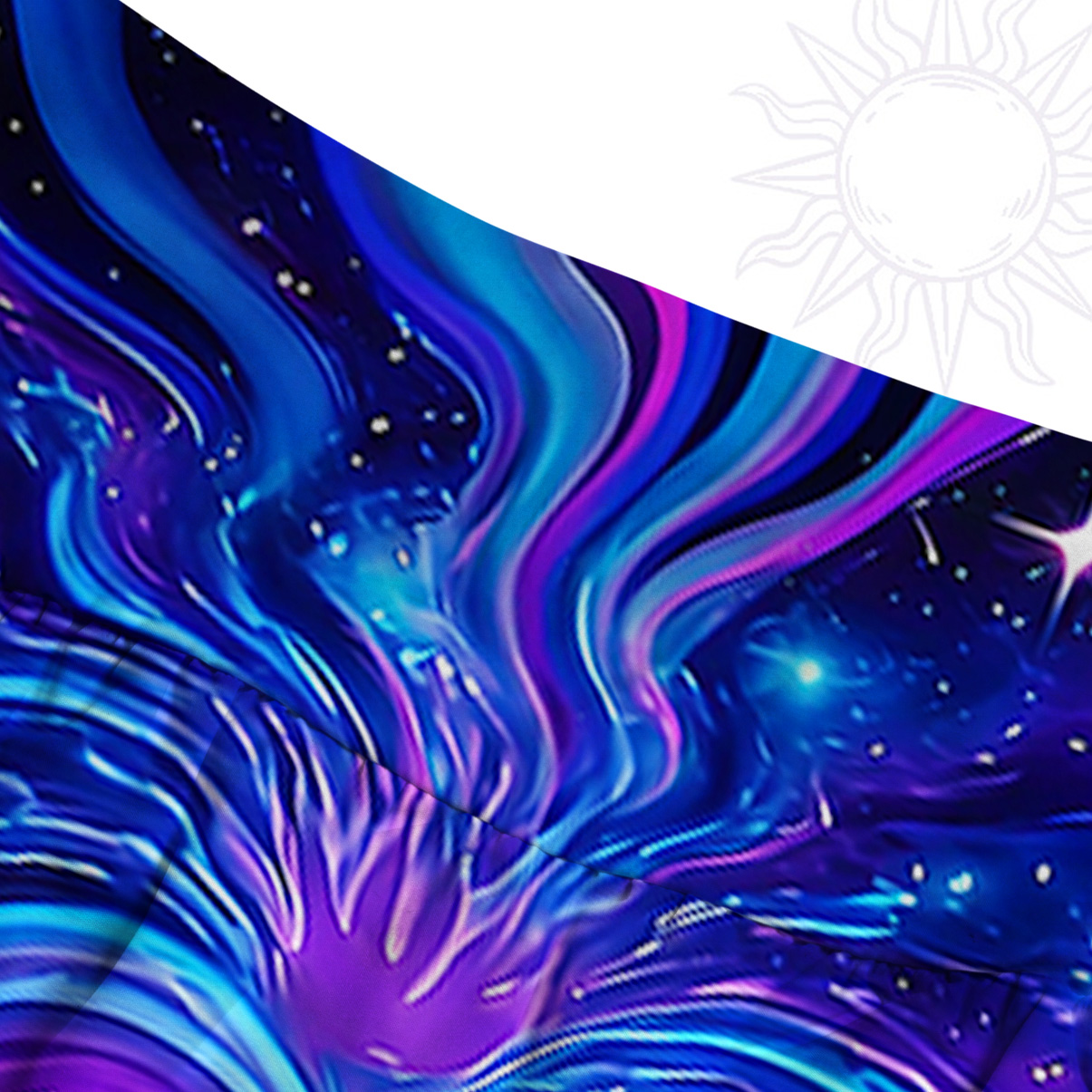 Purplehecate Cosmic Heart Convertible Maxi Skirt