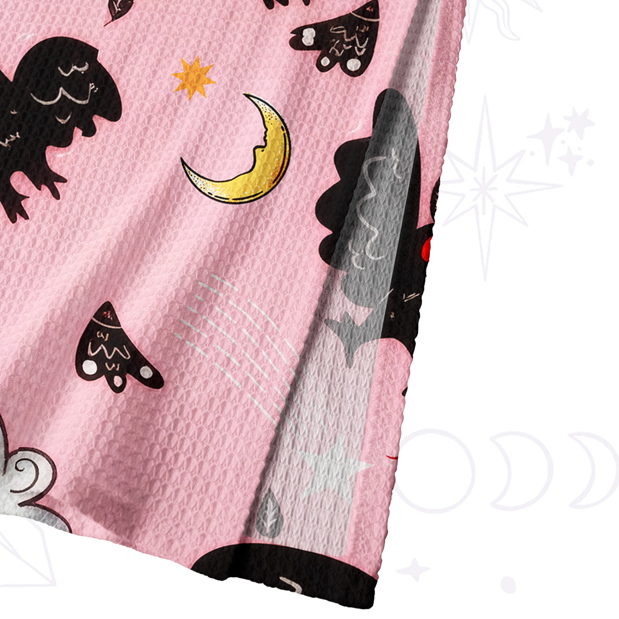 Purplehecate Cryptid Mothman Crochet Knit Maxi Dress