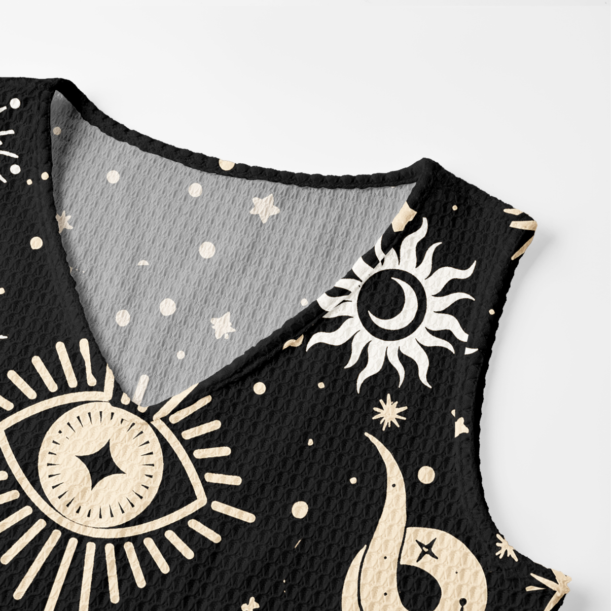 Purplehecate Divine Serpent Under the Moon Crochet Knit Maxi Dress