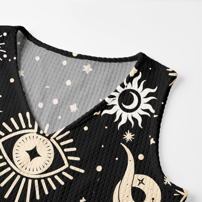 Purplehecate Divine Serpent Under the Moon Crochet Knit Maxi Dress