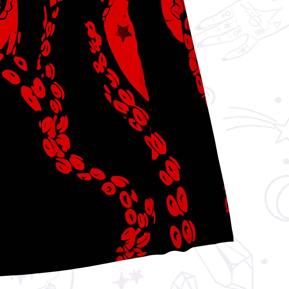 Purplehecate Tentacles of the Deep Mesh Maxi Tank Beach Dress