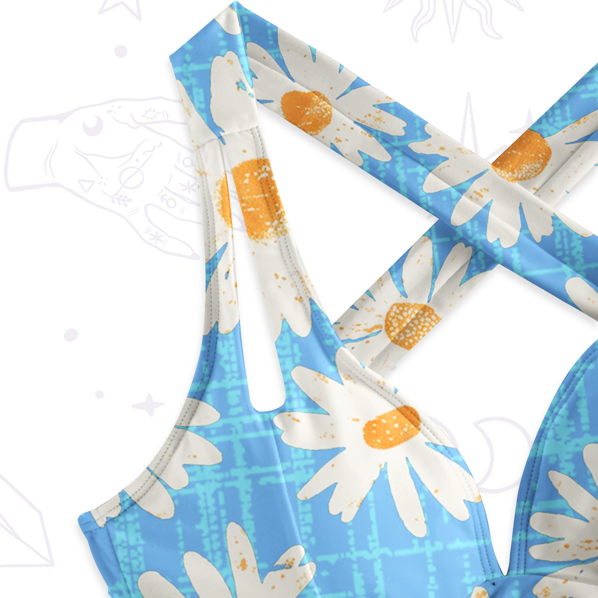 Purplehecate Daisy Daydream One-Piece Swimsuit