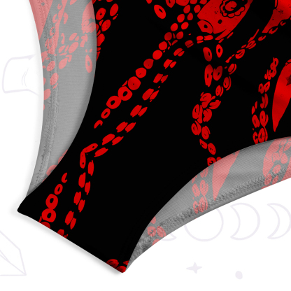 Purplehecate Tentacles of the Deep One-Piece Swimsuit