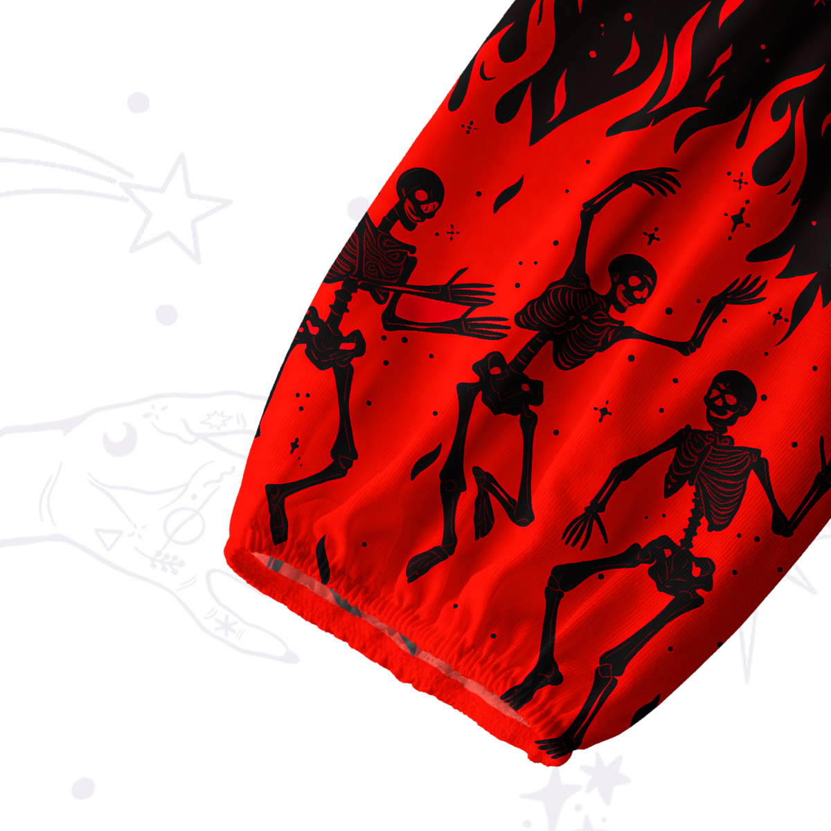 Purplehecate Infernal Revelry Split Neck Tie Blouse