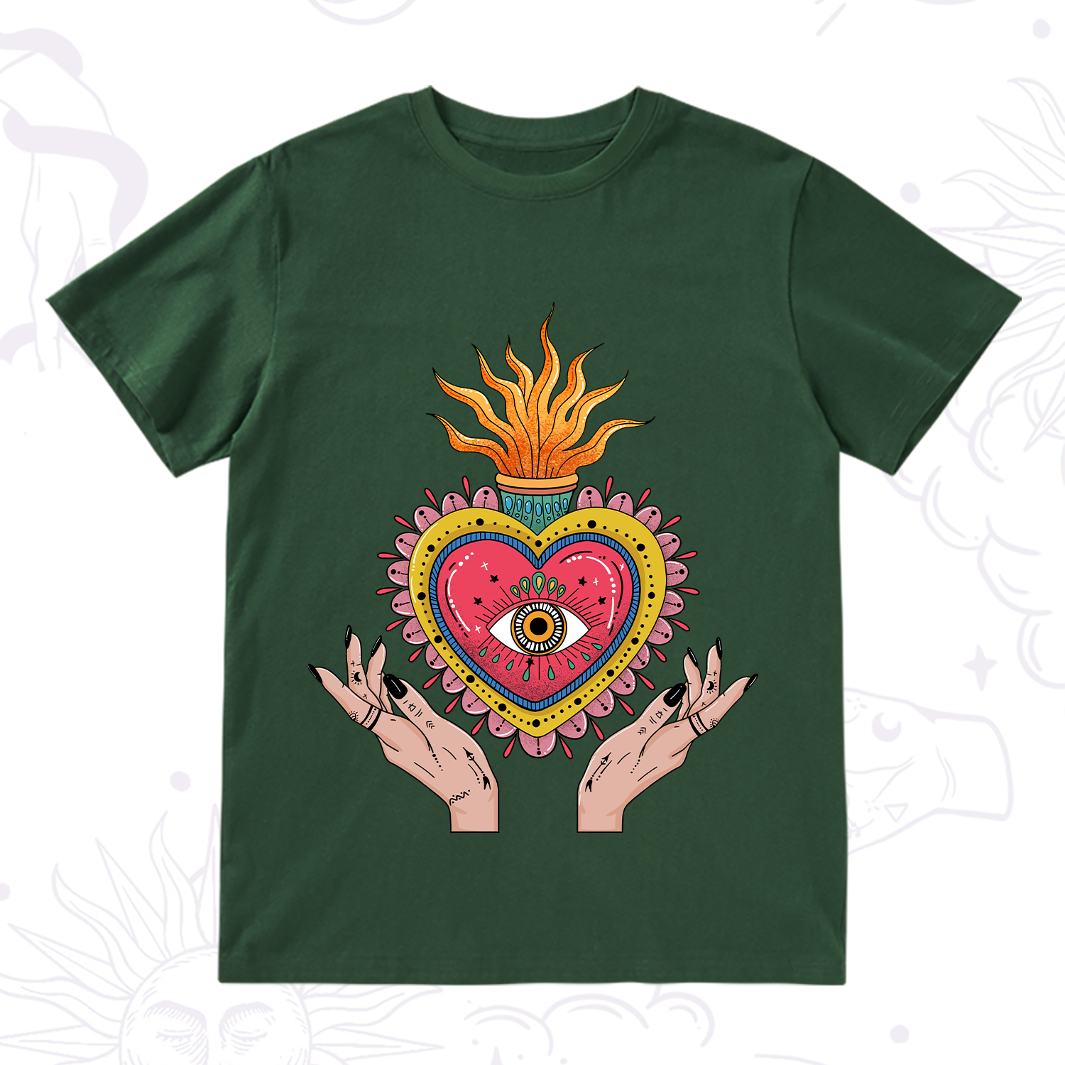 Purplehecate The Fiery Eye T-Shirt