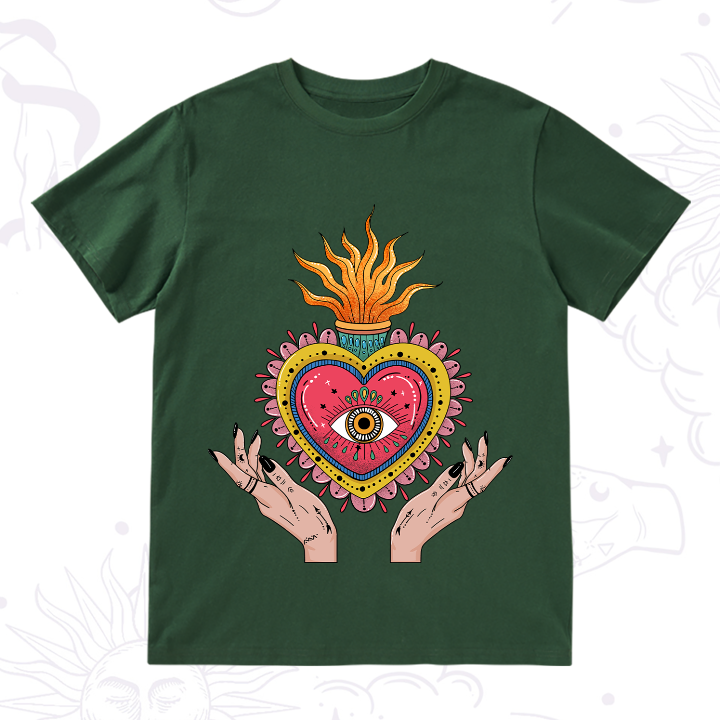 Purplehecate The Fiery Eye T-Shirt
