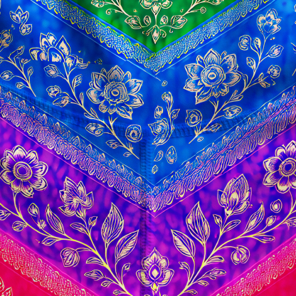 Purplehecate Rainbow Striped Sacred Heart Yoga Pants