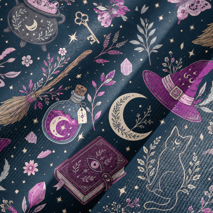 Purplehecate Witchcraft Spellbook Bell Sleeve Dress
