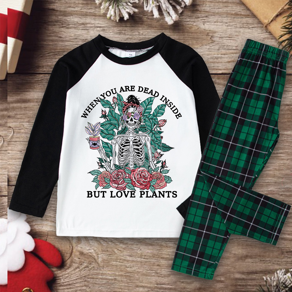 Purplehecate When You Dead Inside Christmas Pajamas