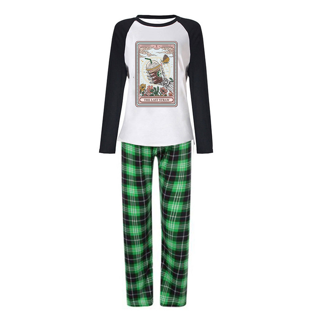 Purplehecate The Last Straw Tarot Christmas Pajamas