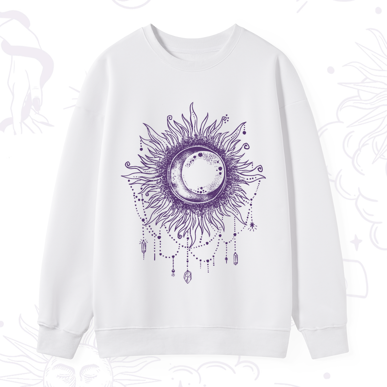 Purplehecate Starry Eye Sweatshirt