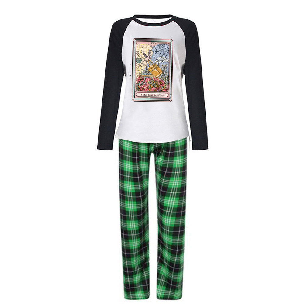 Purplehecate The Gardener Tarot Christmas Pajamas