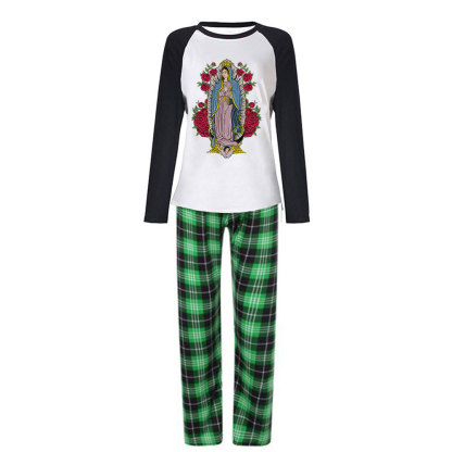 Purplehecate Mother Mary Christmas Pajamas