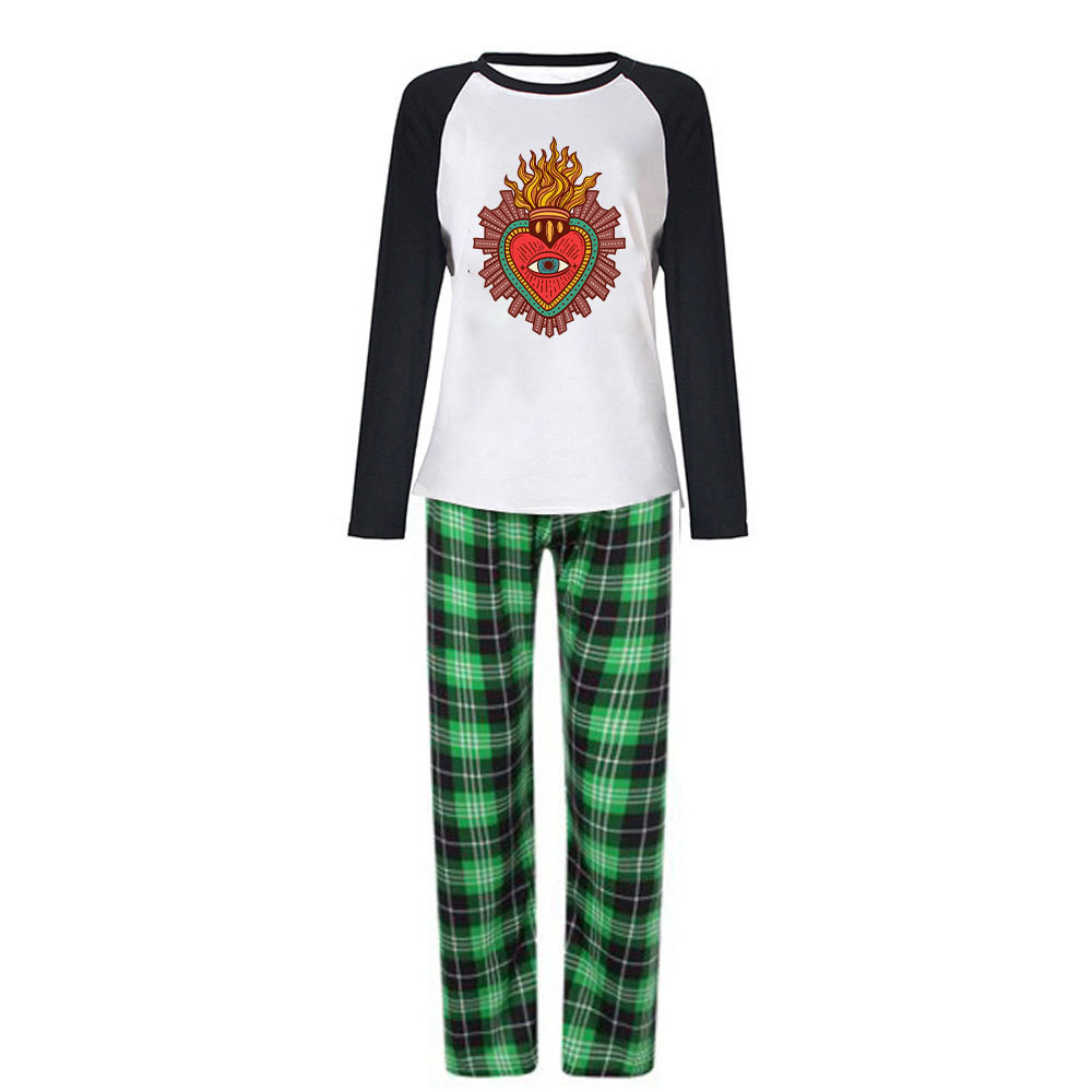 Purplehecate Sacred Heart Christmas Pajamas