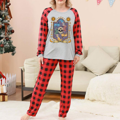Purplehecate Pisces Zodiac Christmas Pajamas