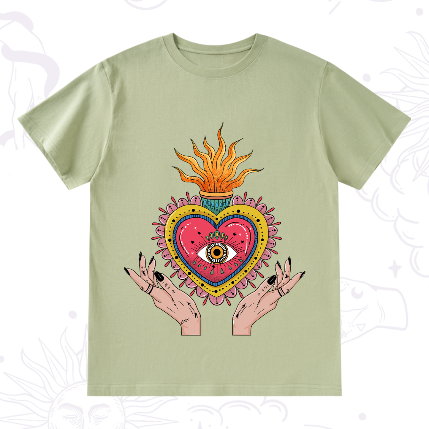 Purplehecate The Fiery Eye T-Shirt