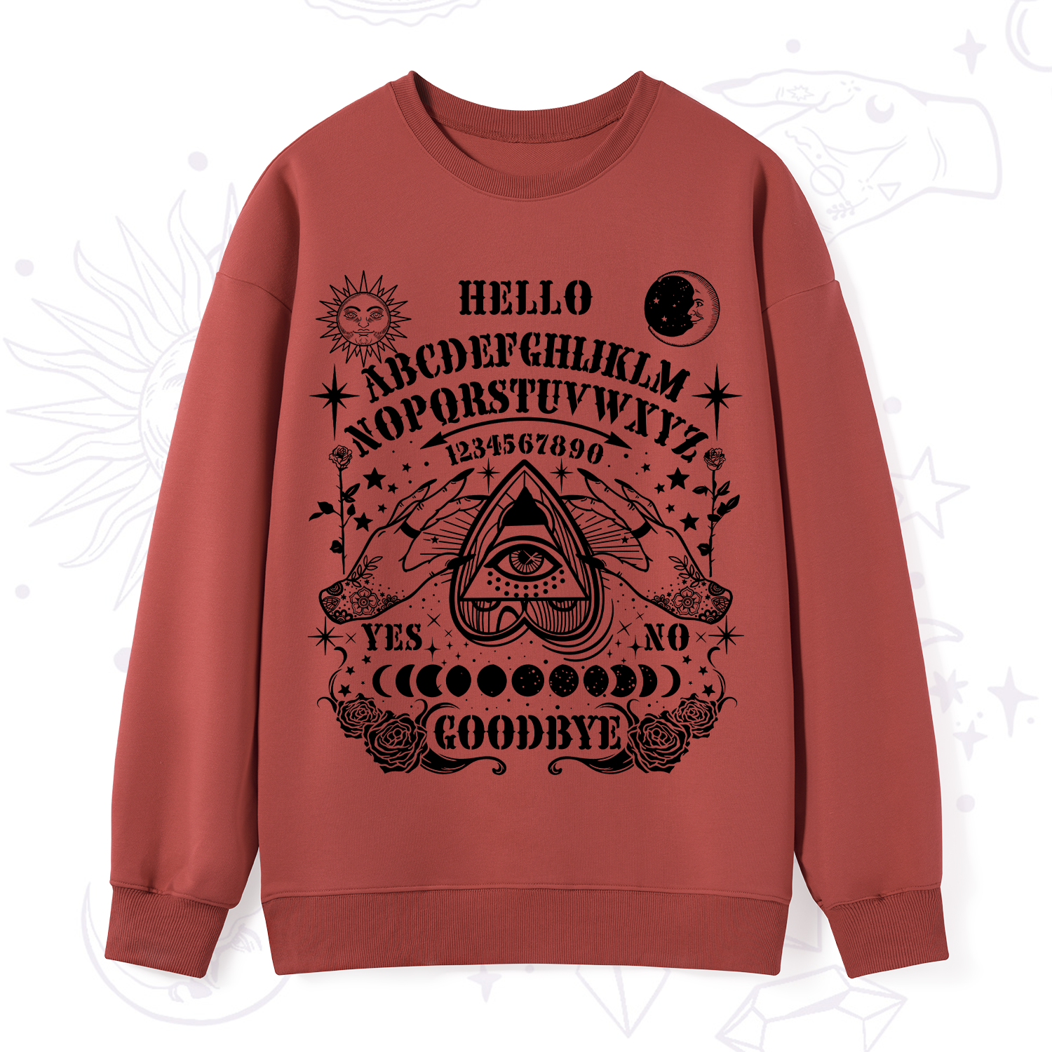 Purplehecate Hello Goodbye Sweatshirt
