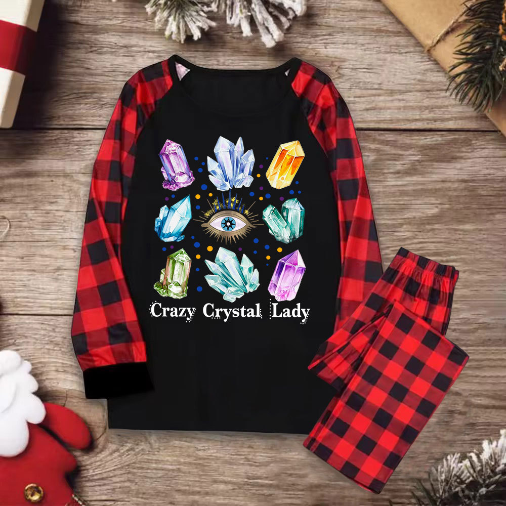 Purplehecate Crysral Lady Christmas Pajamas