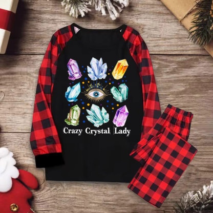 Purplehecate Crysral Lady Christmas Pajamas