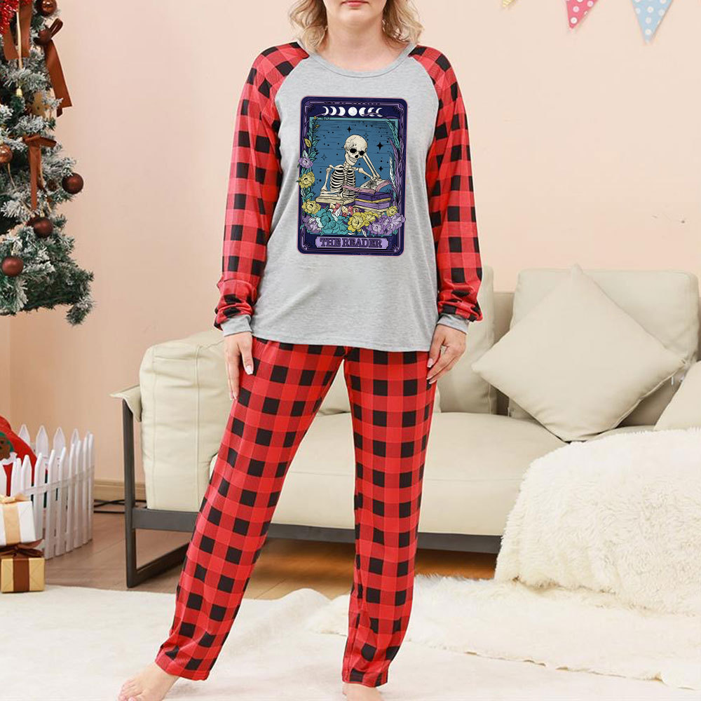Purplehecate The Reader Tarot Card Christmas Pajamas