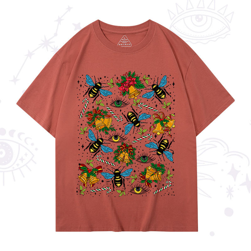 Purplehecate Christmas The Bee's Knees T-Shirt