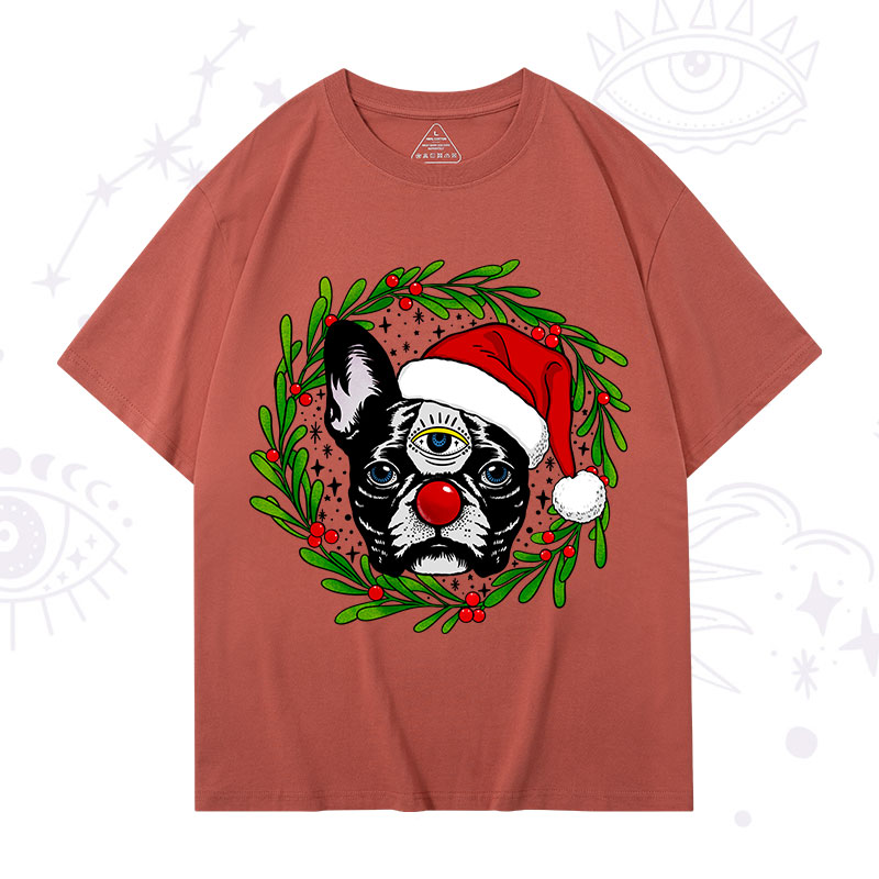 Purplehecate Christmas Celestial Canine T-Shirt