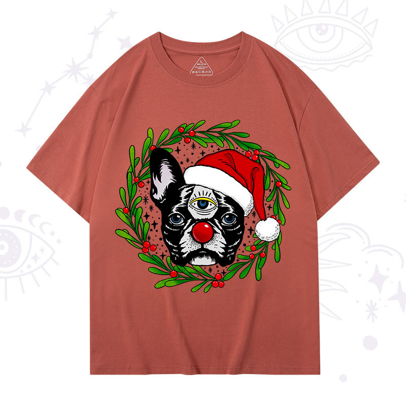 Purplehecate Christmas Celestial Canine T-Shirt