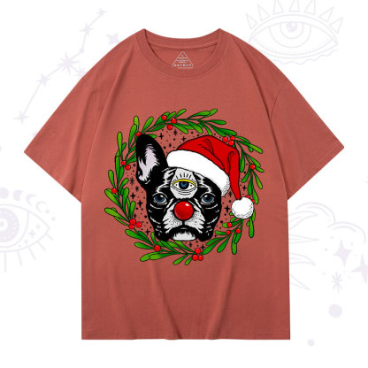 Purplehecate Christmas Celestial Canine T-Shirt