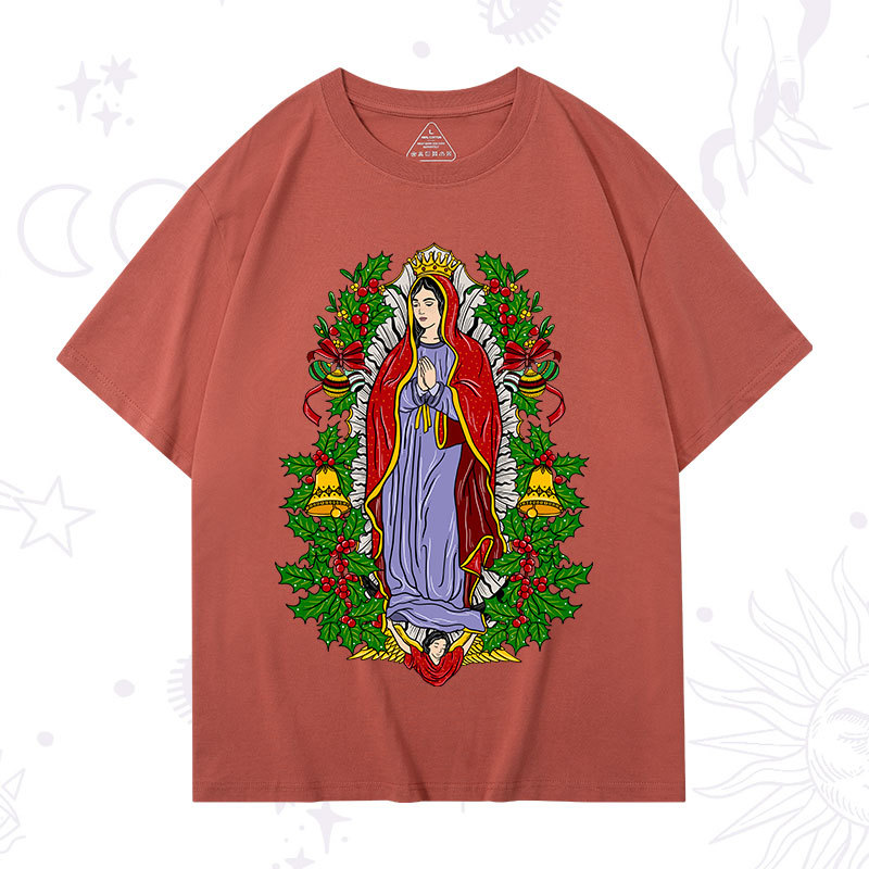 Purplehecate Christmas Mother Mary T-Shirt