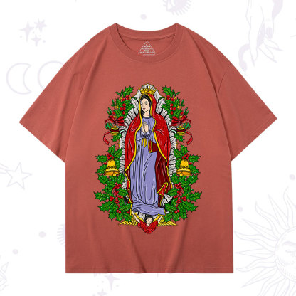 Purplehecate Christmas Mother Mary T-Shirt